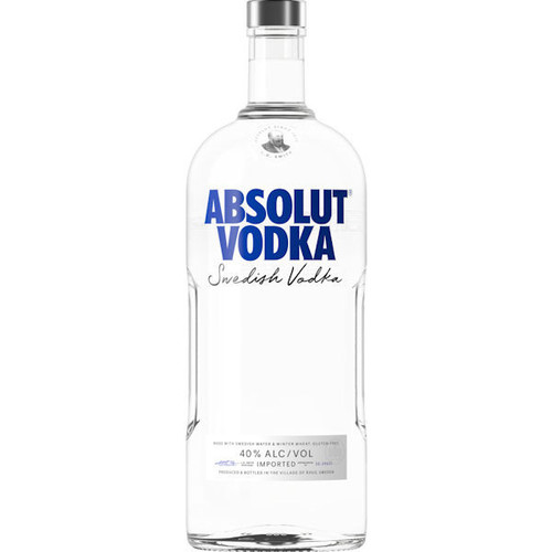 Absolut Swedish Grain Vodka 1.75L
