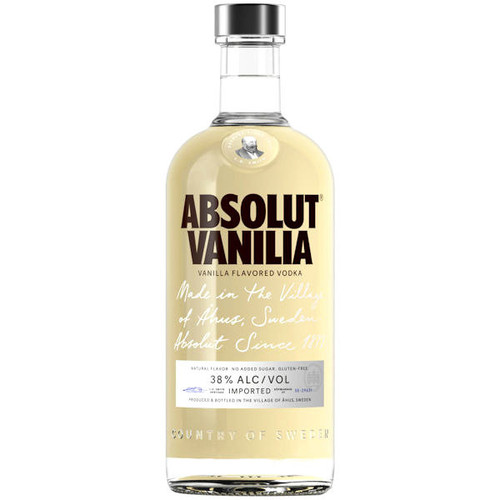 Absolut Vanilia Vanilla Vodka 750ml