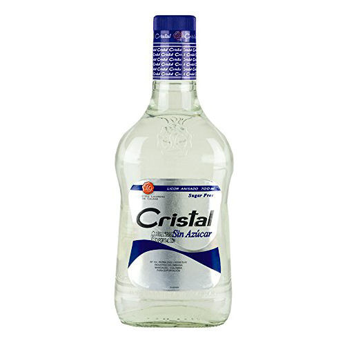 Aguardiente Cristal Sin Azucar Colombian Liqueur 750ml