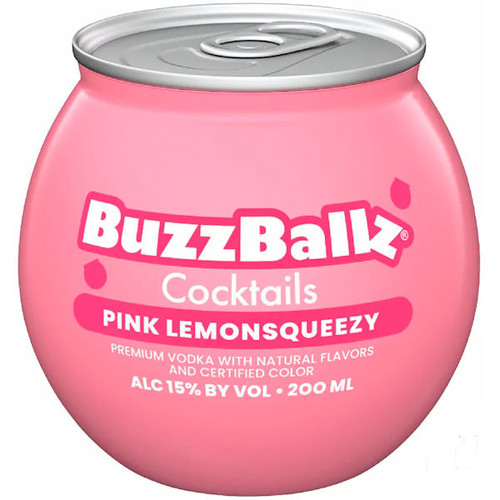 BuzzBallz Pink Lemonsqueezy Cocktail 200ml